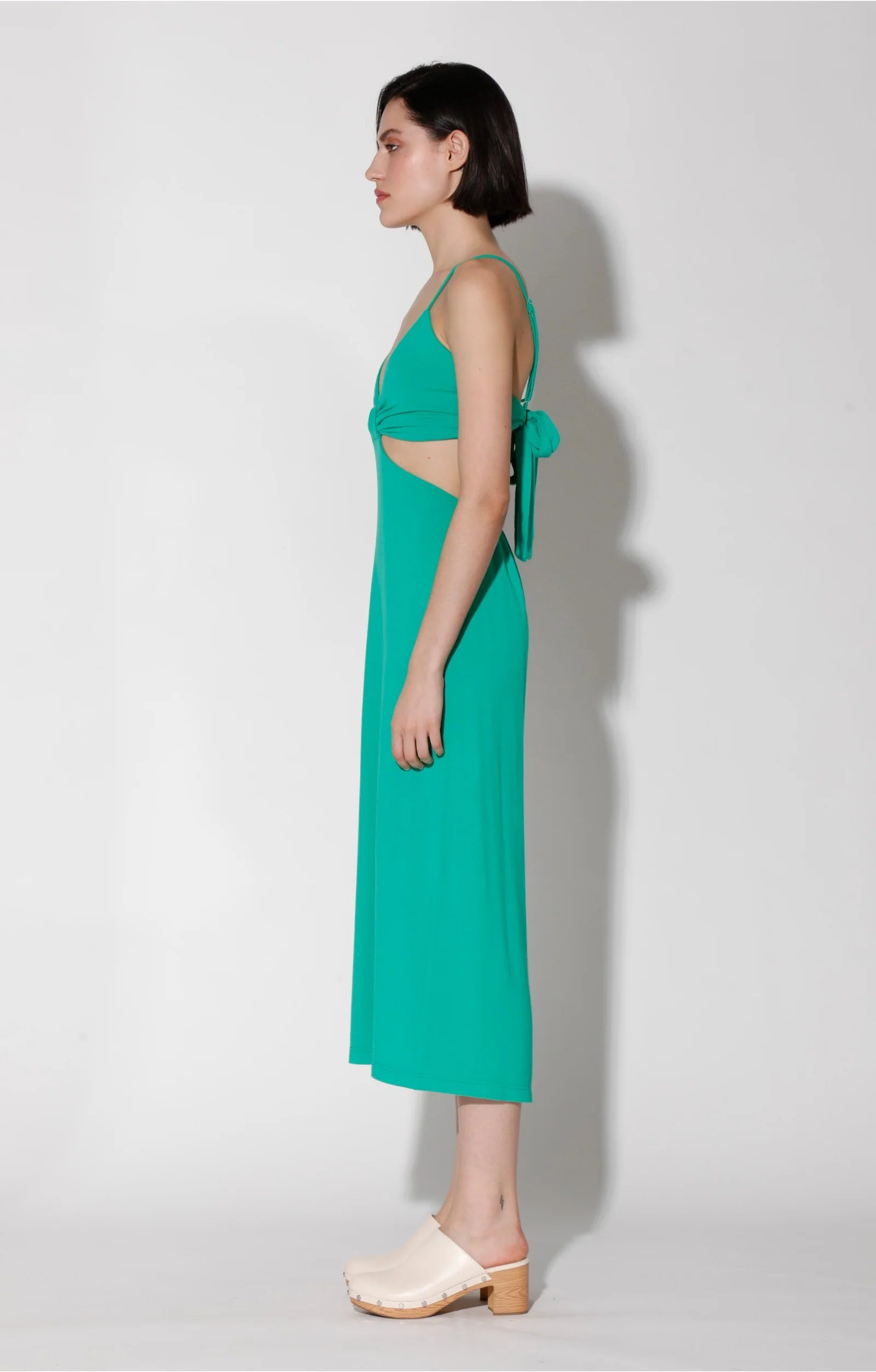 Walter Baker Sandrine Dress in Green - clever alice