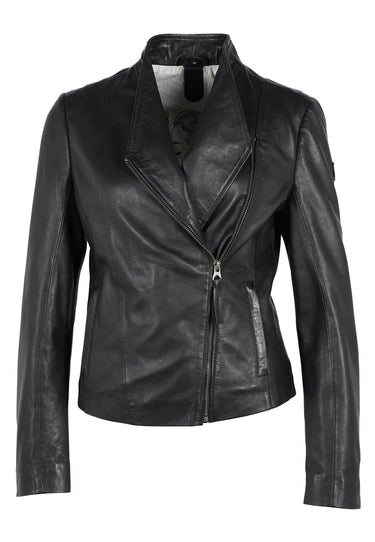 Mauritius Anns RF Leather Jacket in Black