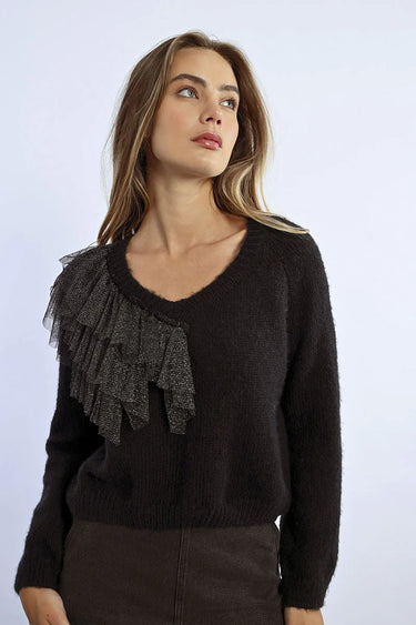 Lili Sidoonio Fancy Asymmentrical Sweater