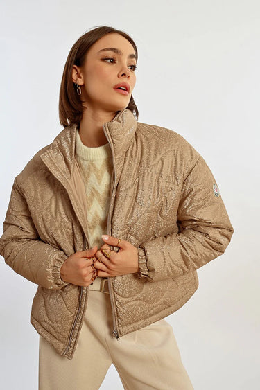 Molly Bracken Topstitched Down Jacket