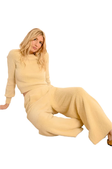 Molly Bracken Beige Loungwear Pants