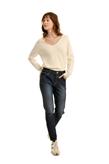 Molly Bracken Dark Wash Straight Cut Jeans