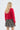 Compania Fantastica Red textured knit sweater - clever alice