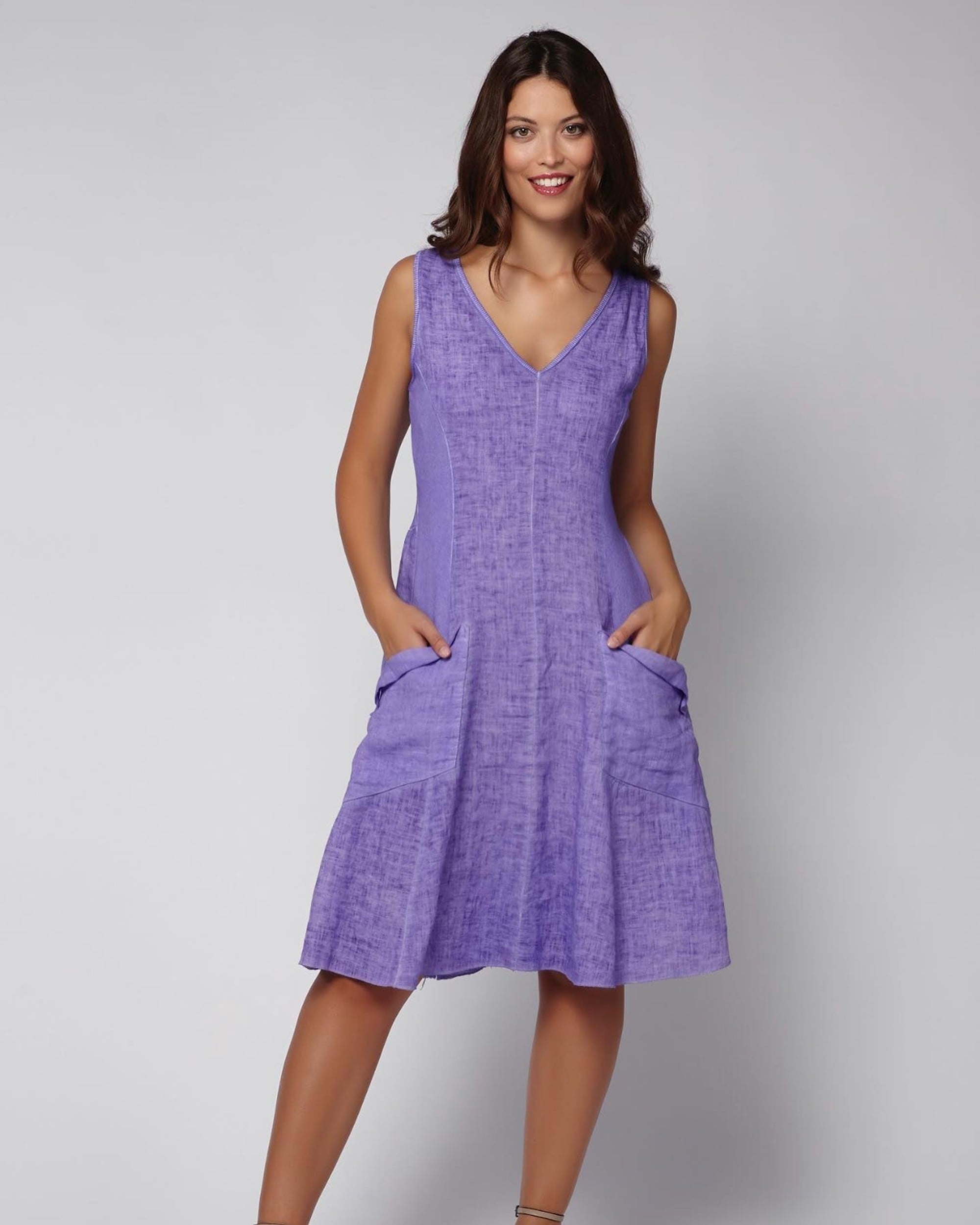 Inizio Dress with front pockets - clever alice