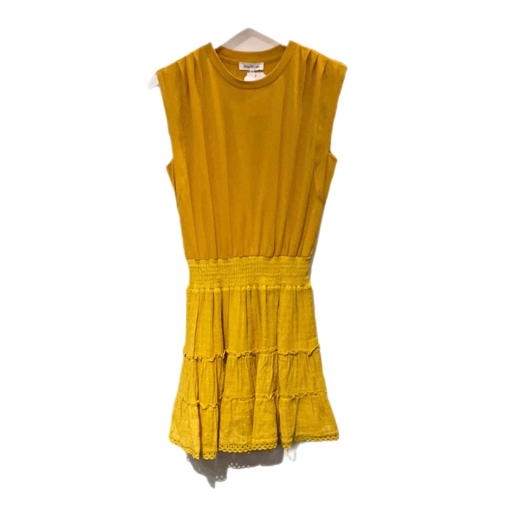 Heartloom Rhea Dress in Mustard - clever alice