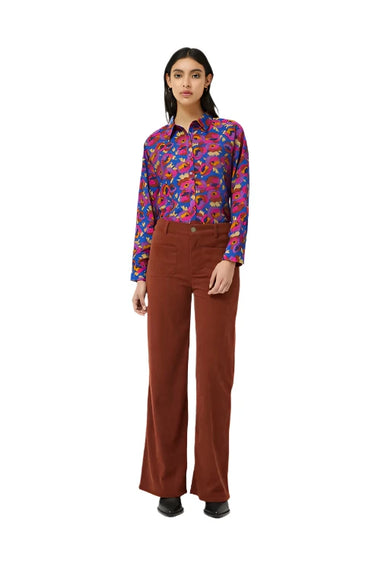 Compania Fantastica Brown Corduroy Pants