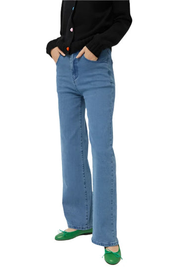 Compania Fantastica Straight Blue Long Jeans