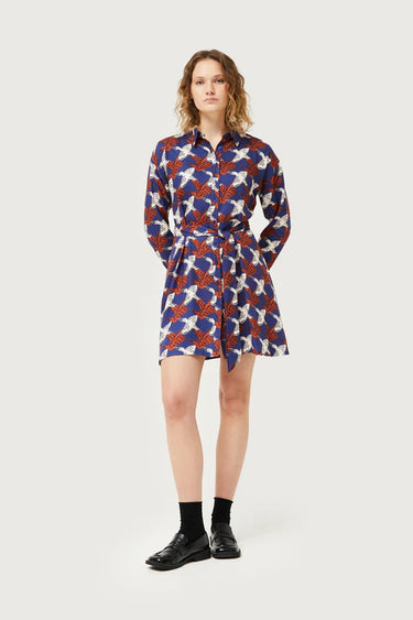 Compania Fantastica Garza Print Short Shirt Dress