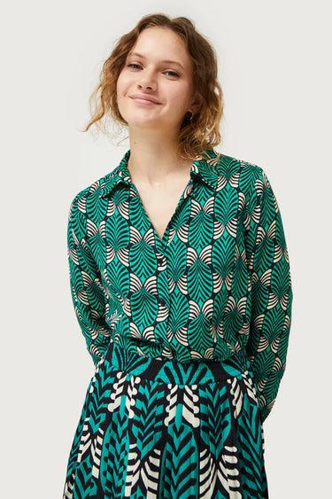 Compania Fantastica Brigitte Print Shirt