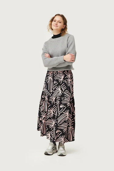 Compania Fantastica Long Skirt with Abstract Phoenix Skirt