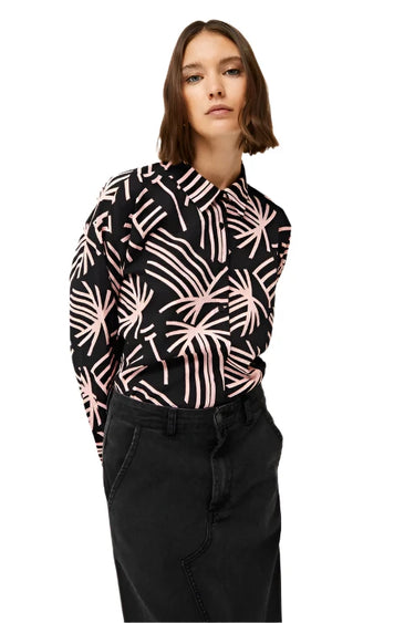 Compania Fantastica Abstract Phoenix Print Shirt