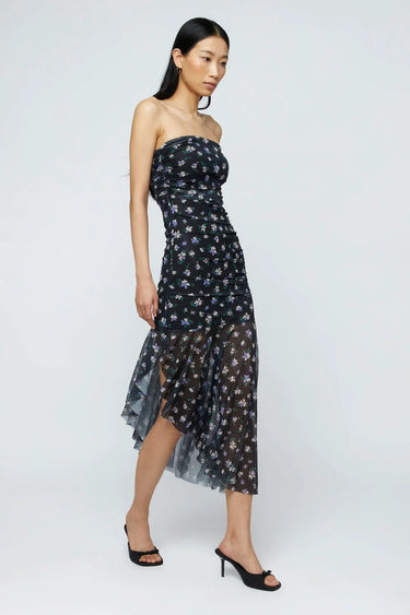 Wild Pony Anemona Floral Strapless Dress