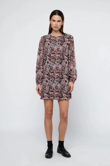 Wild Pony Paisley print short dress