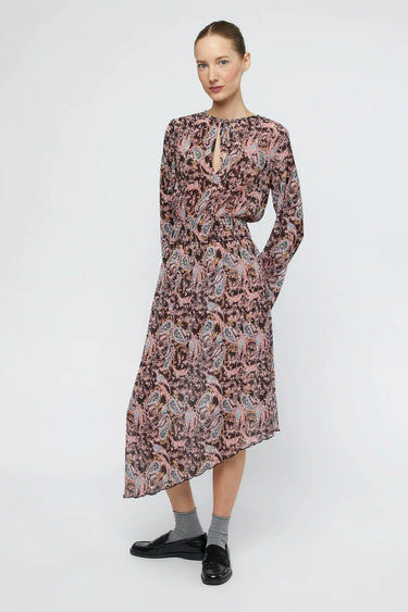 Wild Pony Paisley print midi dress