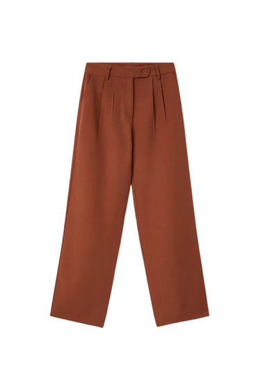 Wild Pony Brown straight Leg Trouser