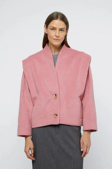 Wild Pony Pink Constructed Short Coat