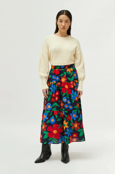 Compania Fantastica Floral Print Skirt