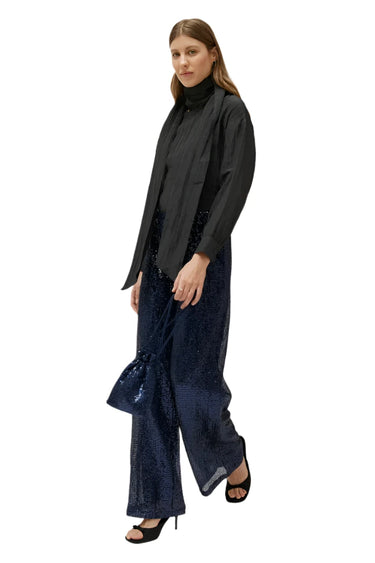 Compania Fantastica Blue Sequin Pants