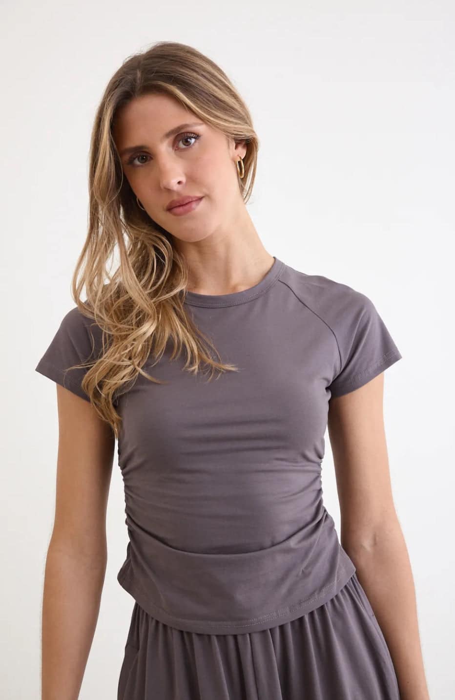 Clever Alice Cinched Waist T-Shirt - clever alice