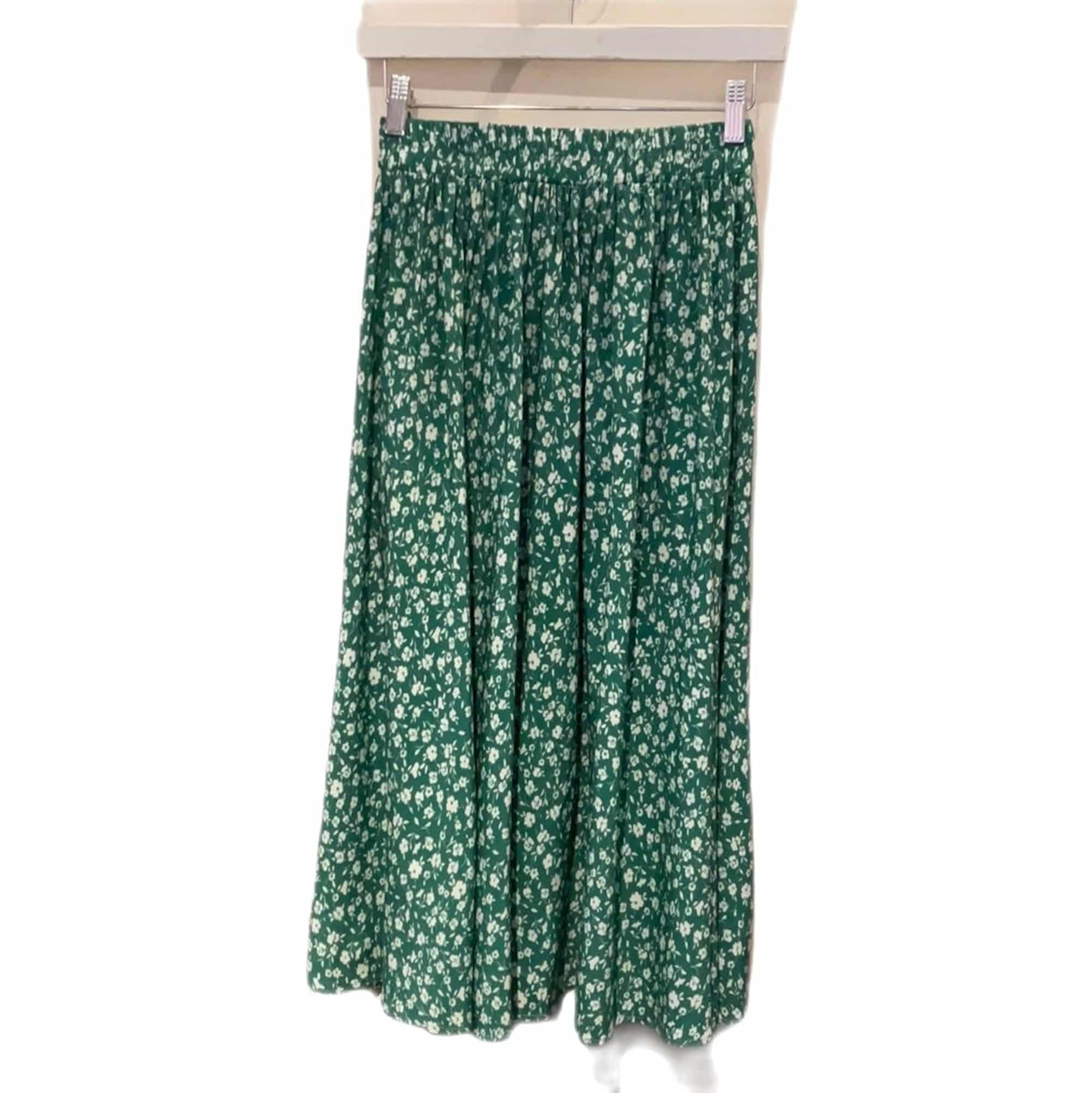 Molly Bracken Skirt in Green Diane - clever alice