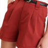 Clever Alice Folded Short in Red 