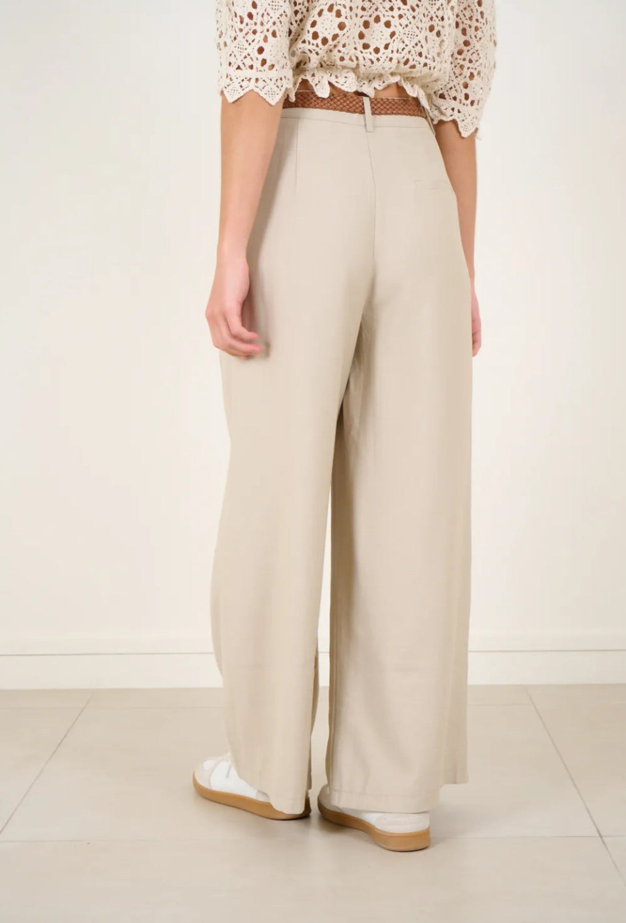 Clever Alice Normandy Pant in Beige 
