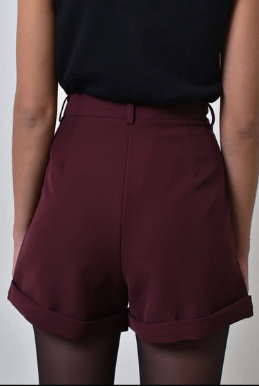 Clever Alice Nina Short in Black or Burgundy 