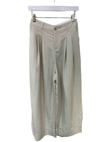 Clever Alice Wide Leg Trouser in Khaki 