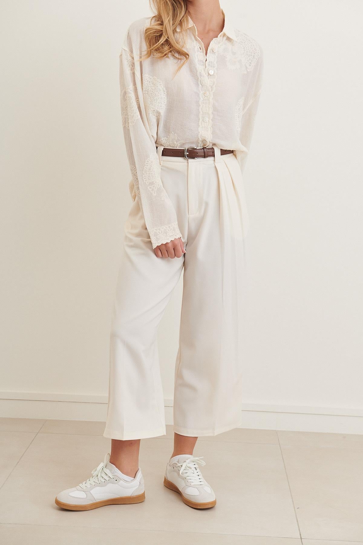 Clever Alice Cropped Pant 