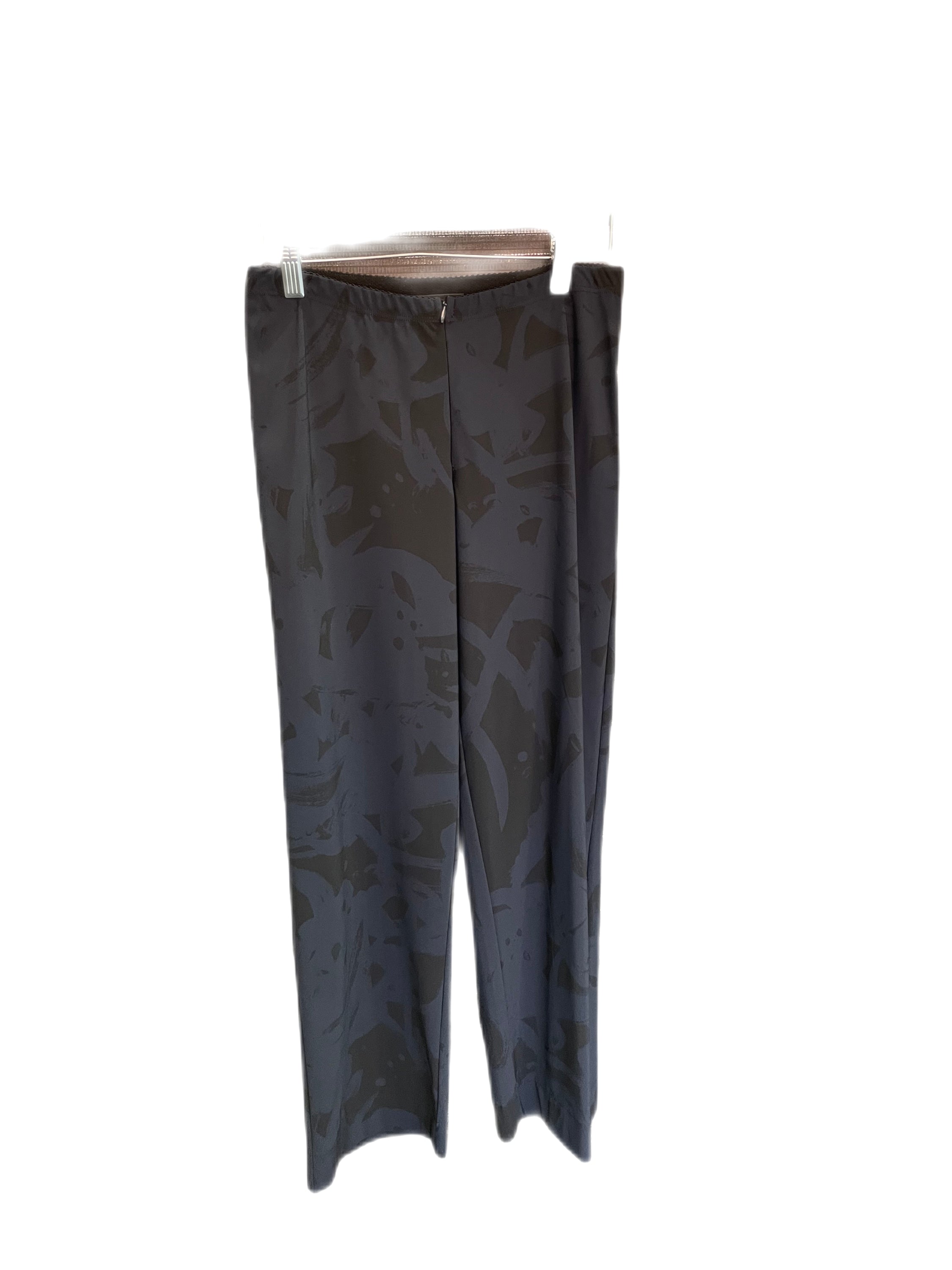 Porto Graphic Pant in Navy / Charcoal - clever alice