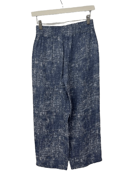 Inizio Linen Pocket Pant in Blue Speckle - clever alice