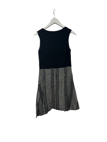 Inizio Linen Dress with Pocket in Grey - clever alice