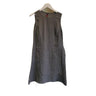 Inizio Linen Dress in Charcoal 