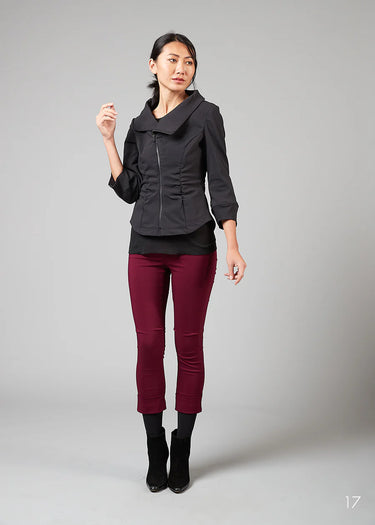 Porto Claudia Jacket in Black