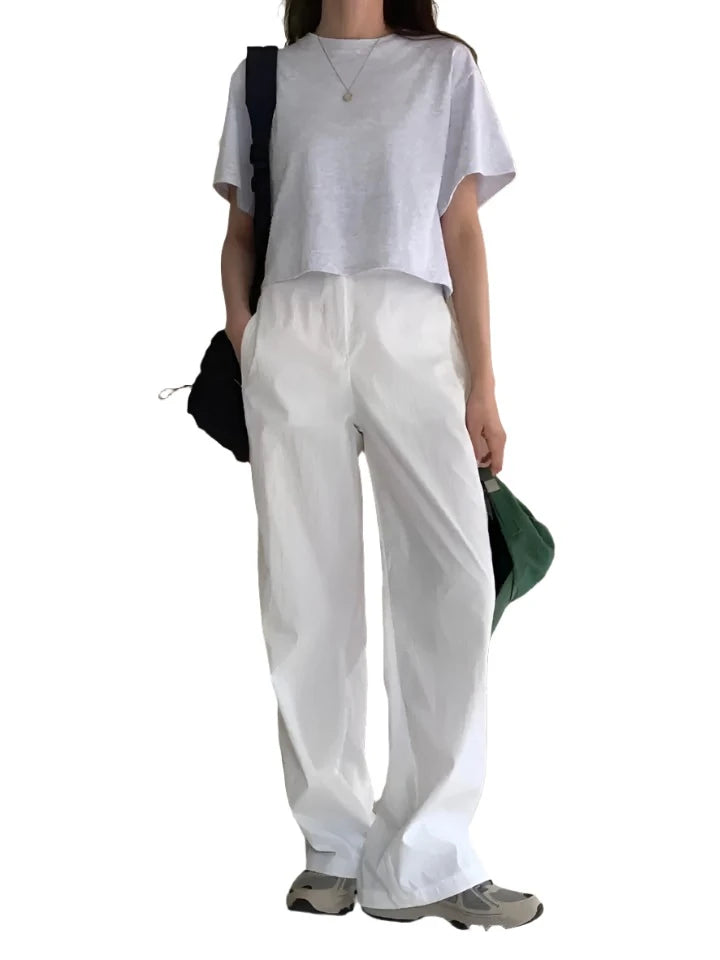 Clever Alice Believe Pant in Navy or White