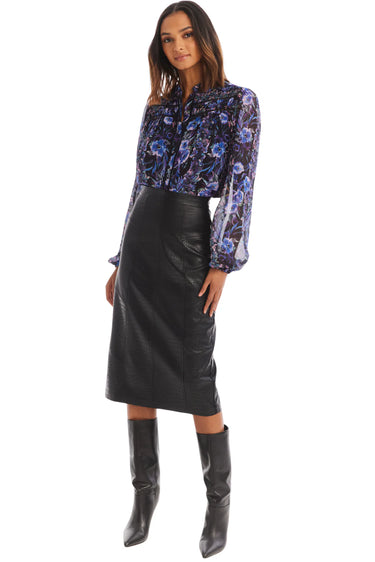 Allison New York Amelia Midi Skirt