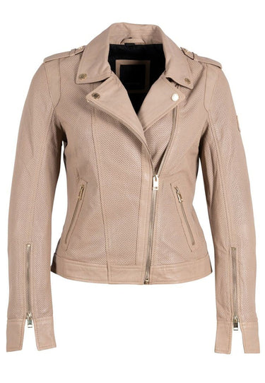 Mauritius Sinta RF Leather Jacket in Sage or Sand 