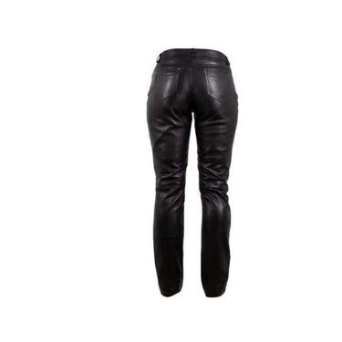 Mauritius Zazoe Leather Pants in Black 