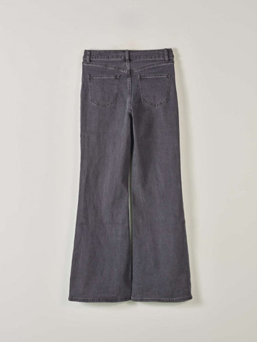 Oraije Paris Emily Mid-Waist Flare Jean in Grey 