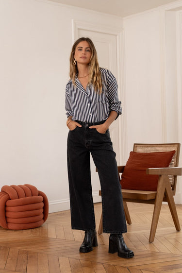 Oraije Wide Jeans Colombe 