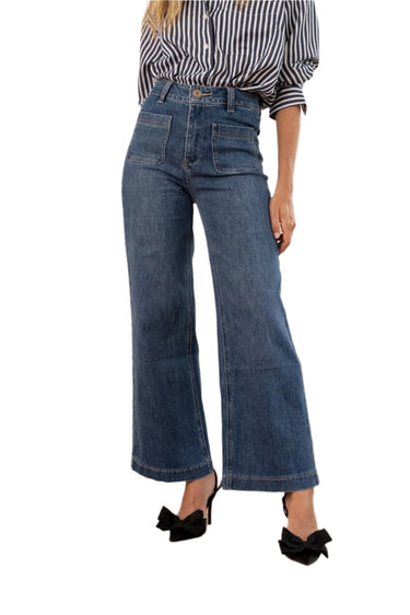 Oraije Patch pocket jeans - ANNE 