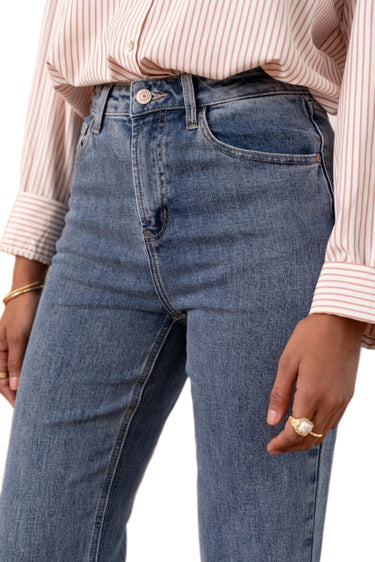 Oraije Paris Emily Mid-Waist Flare Jeans 