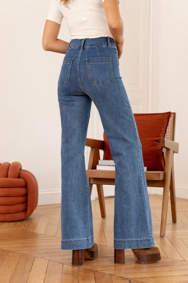 The Oraije Paris Elena Jeans in Medium Wash 