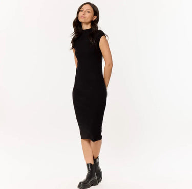 Sweewe Paris Knit Camille Dress in Black, Grey. or Burgundy 