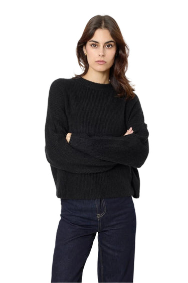 Sweewe Paris Charcoal Grey Knit Sweater 