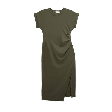 Sweewe Paris Midi Dress in Olive 