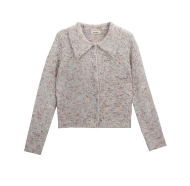 Sweewe Long Sleeve Cardigan - pearl 