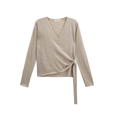 Sweewe Wrap Sweater in Glitter Knit (Color options) 