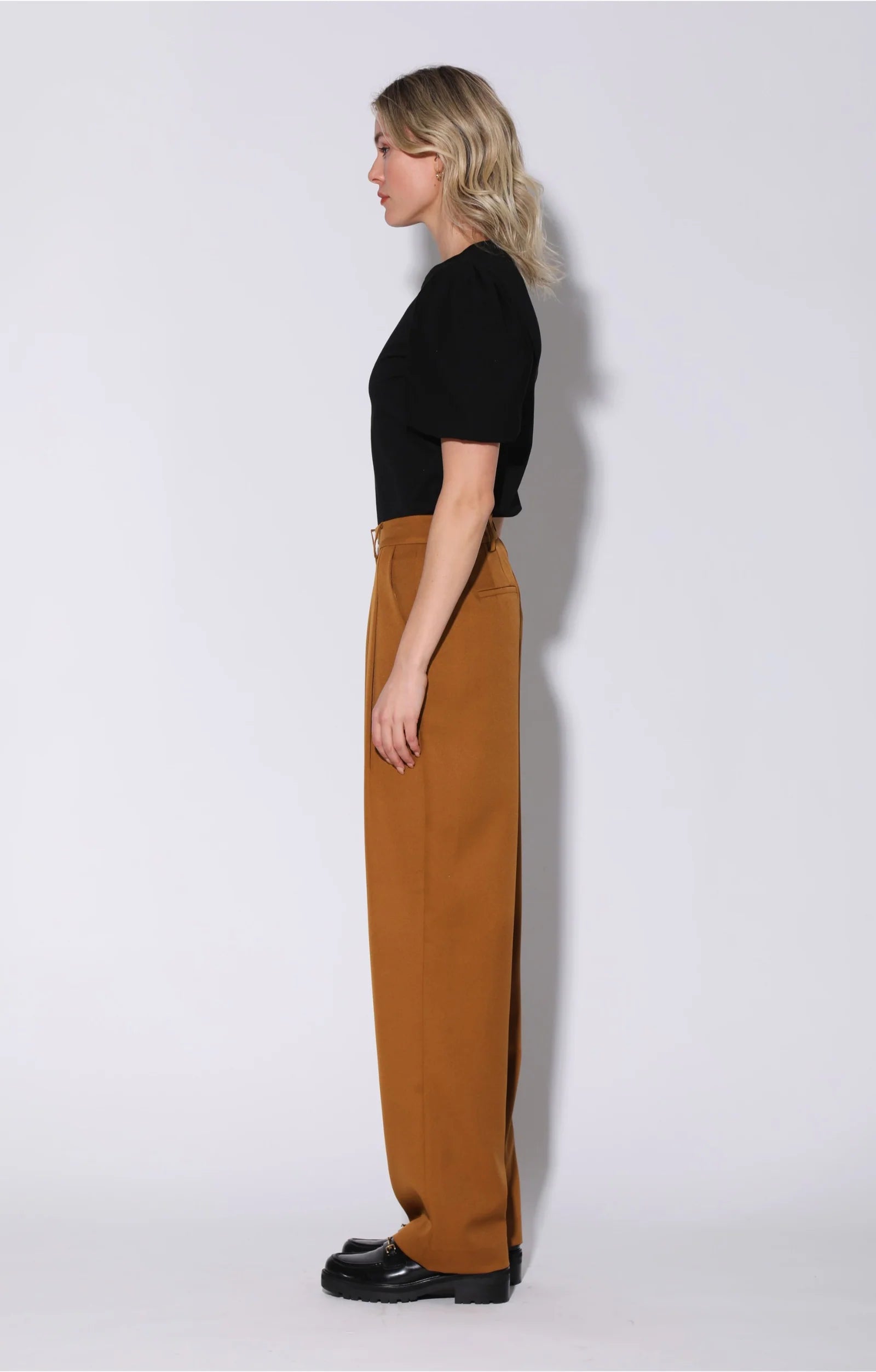 Walter Baker Tammy Pant in Camel - clever alice