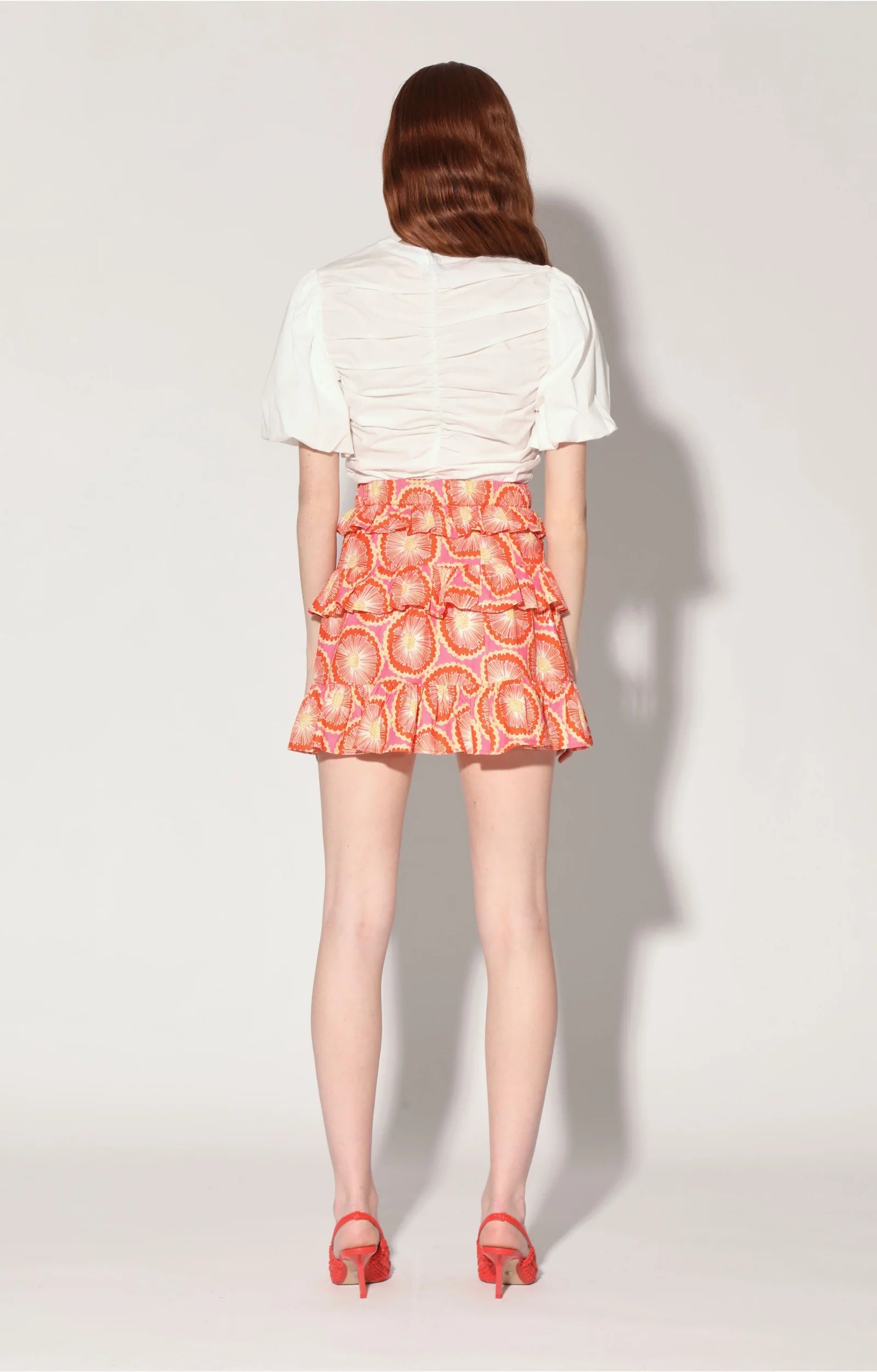 Walter Baker Christie Skirt in Orange Blossom